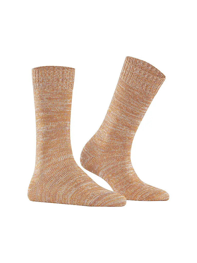 BURLINGTON | Calze da donna KNITTINGHAM 36-41 cammello | Cammello