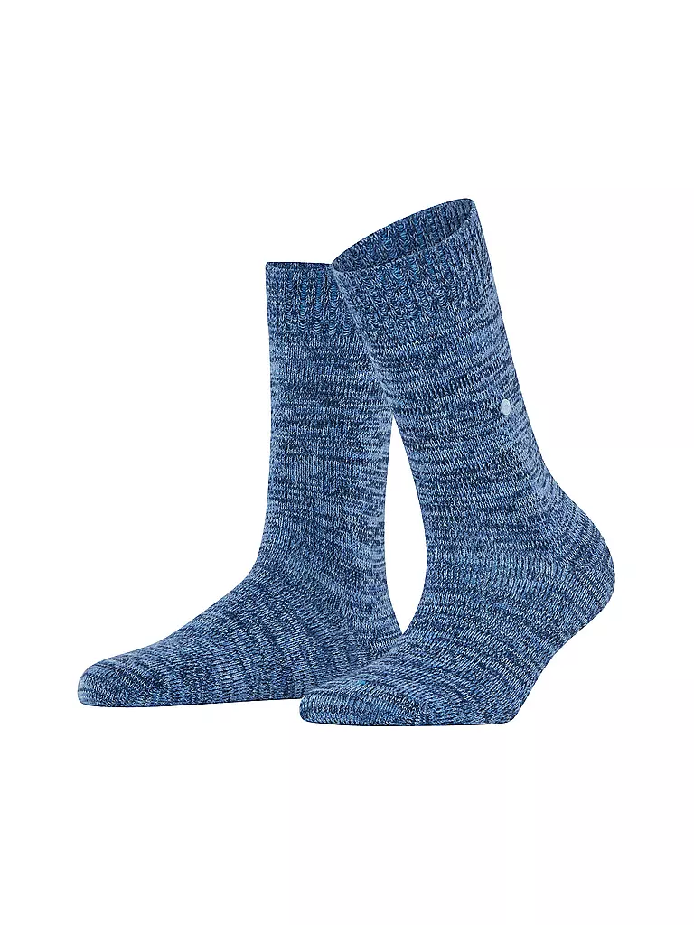 BURLINGTON | Calze da donna KNITTINGHAM 36-41 royal | Blu