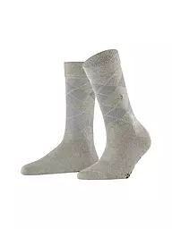 BURLINGTON | Calzini da donna LUREX MARYLEBONE 36-41 nero | Grigio chiaro