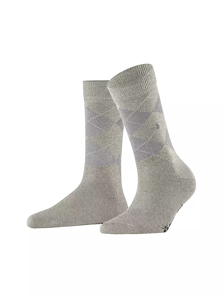 BURLINGTON | Calze da donna LUREX MARYLEBONE 36-41 grigio chiaro | Grigio chiaro