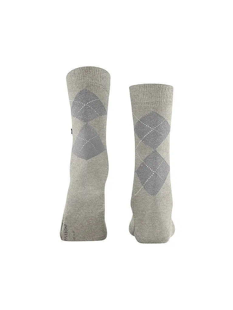 BURLINGTON | Calze da donna LUREX MARYLEBONE 36-41 grigio chiaro | Grigio chiaro