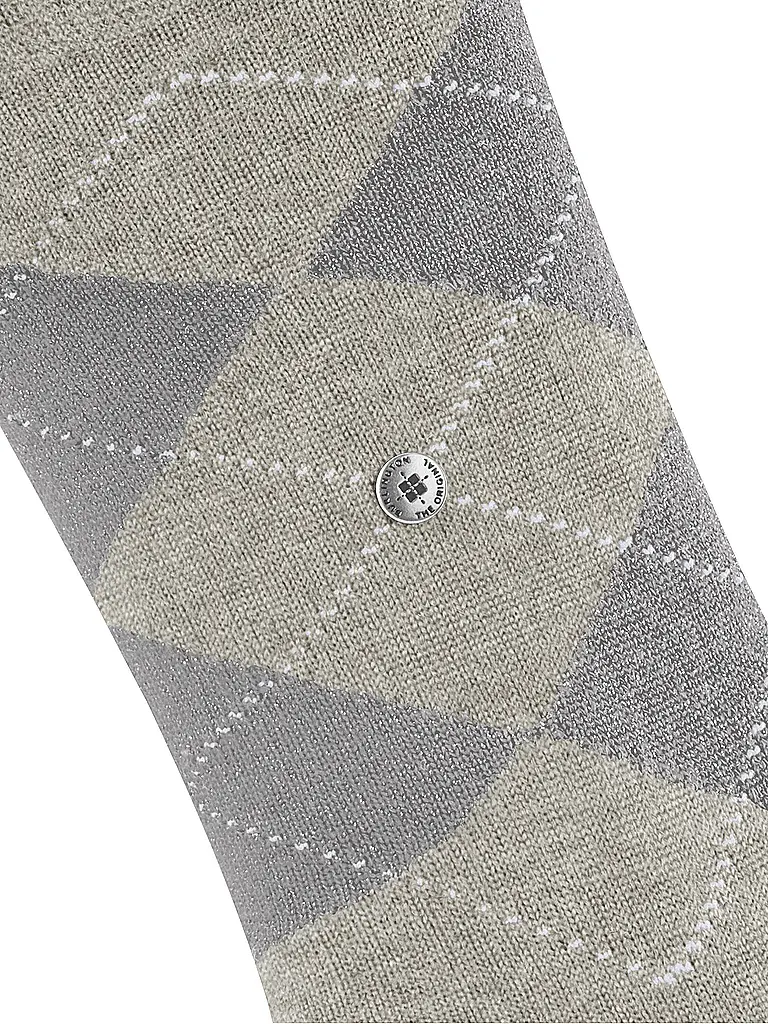 BURLINGTON | Calze da donna LUREX MARYLEBONE 36-41 grigio chiaro | Grigio chiaro