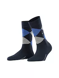 BURLINGTON | Calze da donna MARYLEBONE 36-41 marrone scuro | Blu scuro