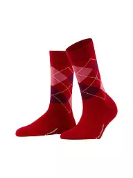BURLINGTON | Calze da donna MARYLEBONE 36-41 marrone scuro | Rosso