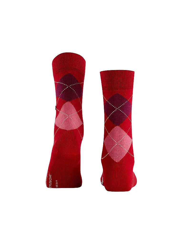 BURLINGTON | Calze da donna MARYLEBONE 36-41 cranberry | 