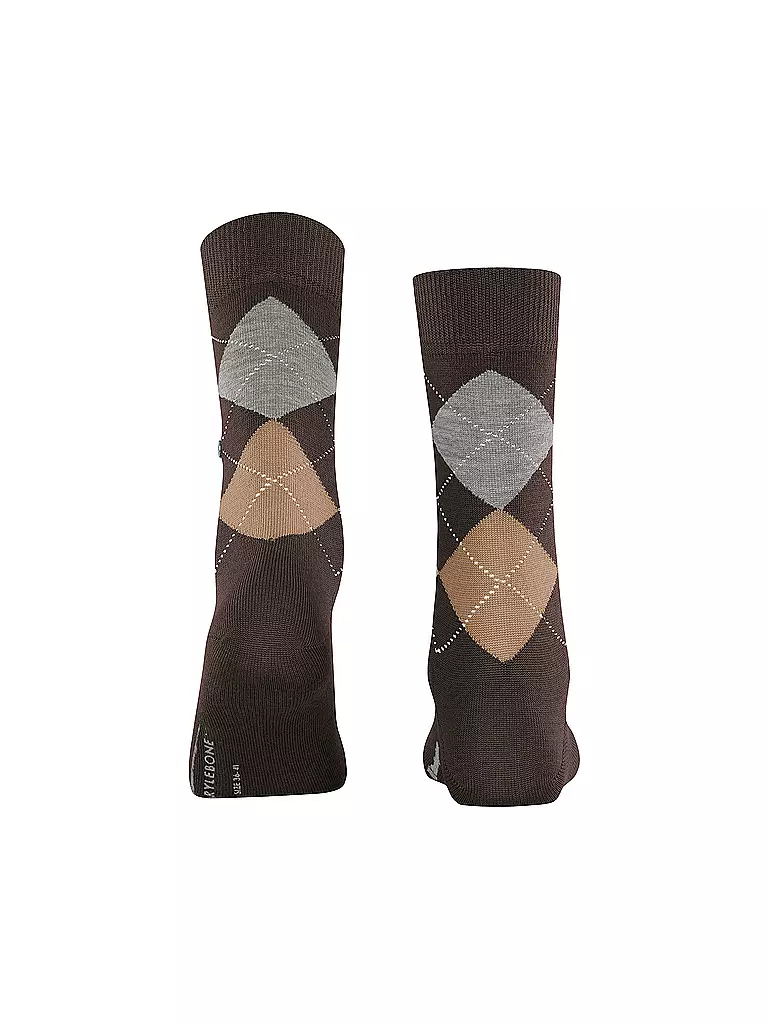 BURLINGTON | Calze da donna MARYLEBONE 36-41 marrone scuro | 
