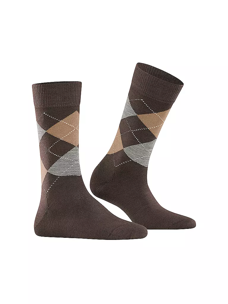 BURLINGTON | Calze da donna MARYLEBONE 36-41 marrone scuro | 