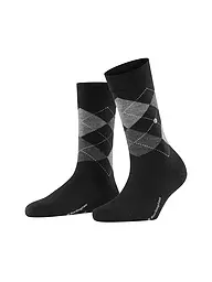 BURLINGTON | Calze da donna MARYLEBONE 36-41 marrone scuro | Nero