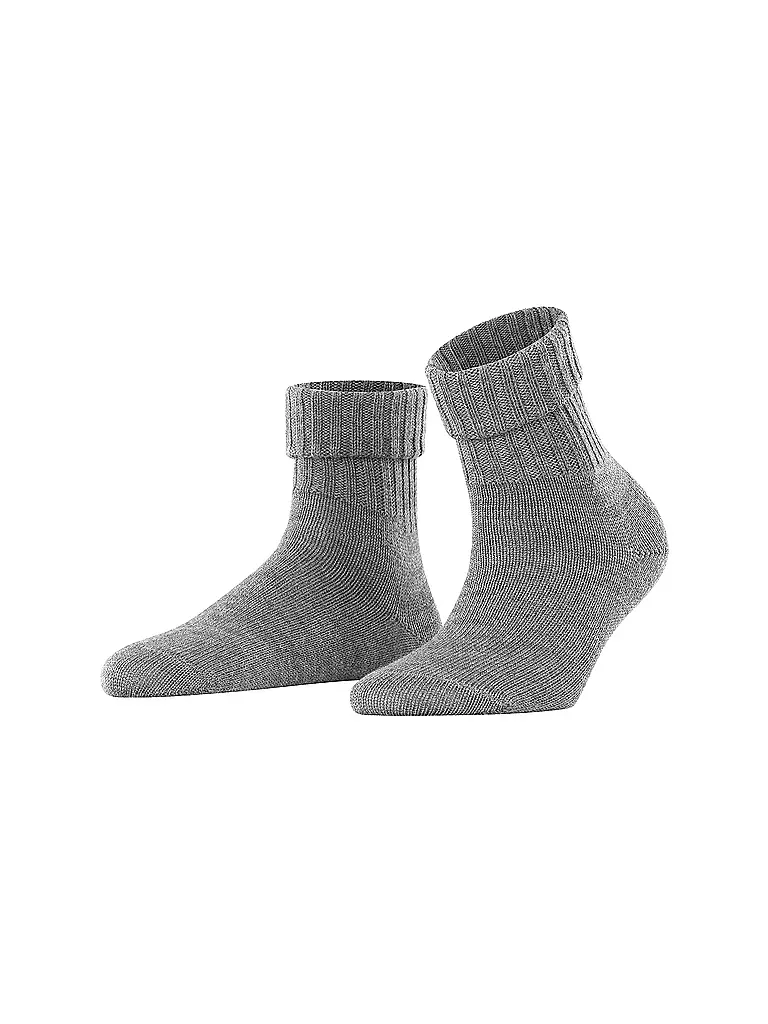 BURLINGTON | Calze da donna PLYMOUTH 36-41 grigio scuro | Grigio