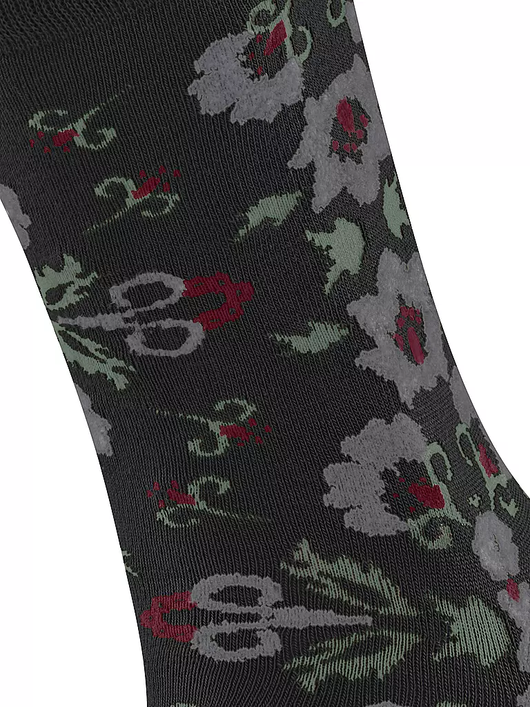BURLINGTON | Calze da donna VELVET BLOOMS 36-41 nere | Nero
