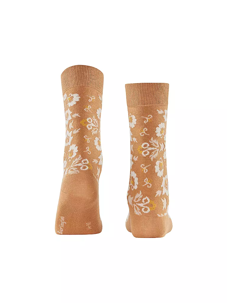 BURLINGTON | Calze da donna VELVET BLOOMS 36-41 zucchero di canna | 
