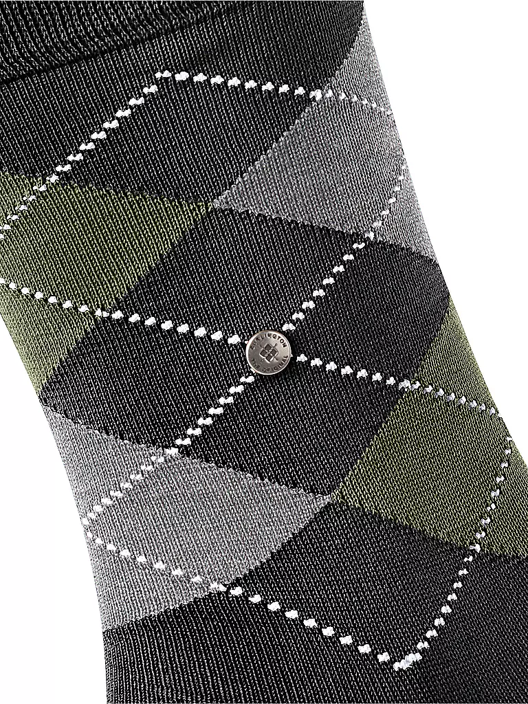 BURLINGTON | Calze da uomo 40-46 MANCHESTER antracite mélange | Grigio