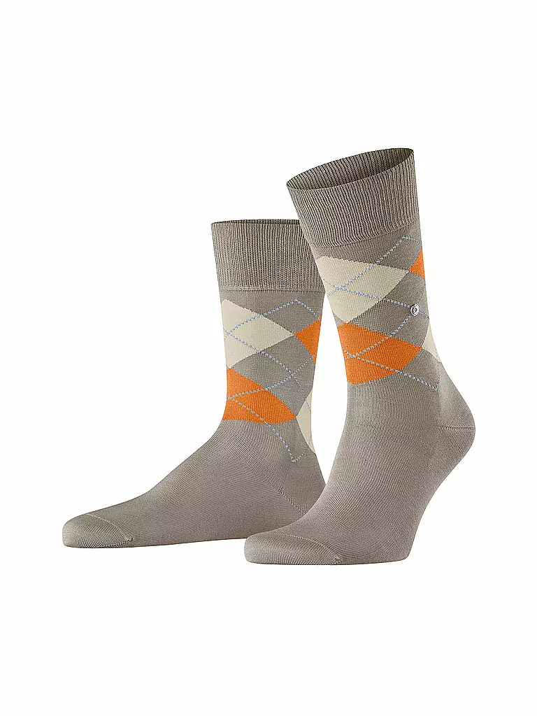 BURLINGTON | Calze da uomo 40-46 MANCHESTER cognac | Grigio