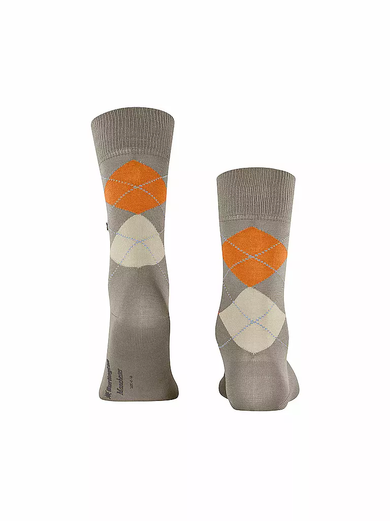 BURLINGTON | Calze da uomo 40-46 MANCHESTER cognac | Grigio