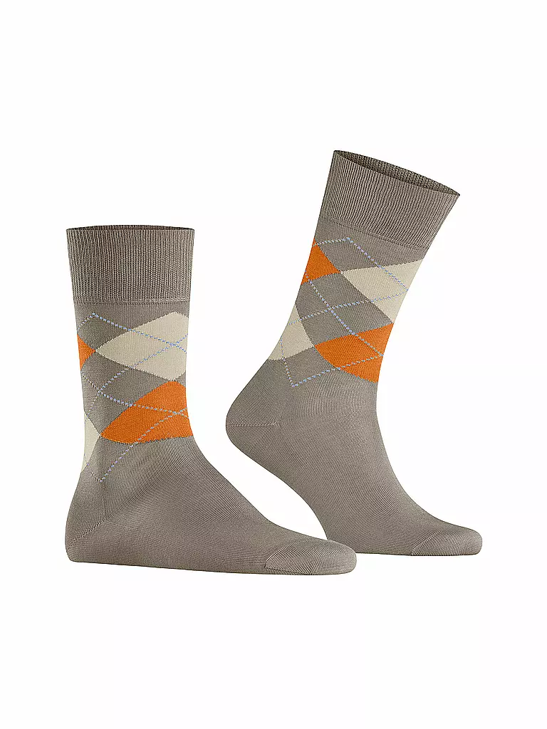BURLINGTON | Calze da uomo 40-46 MANCHESTER cognac | Grigio