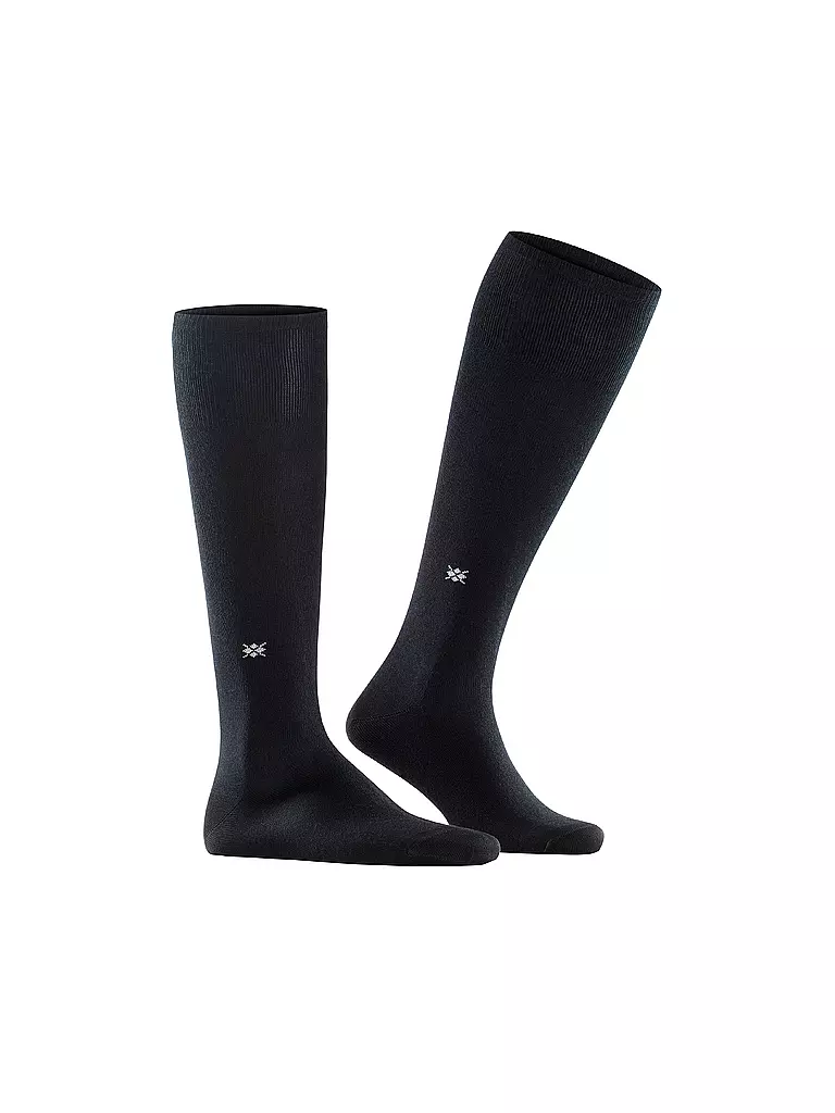 BURLINGTON | Calze da uomo DUBLIN 40-46 nere | 