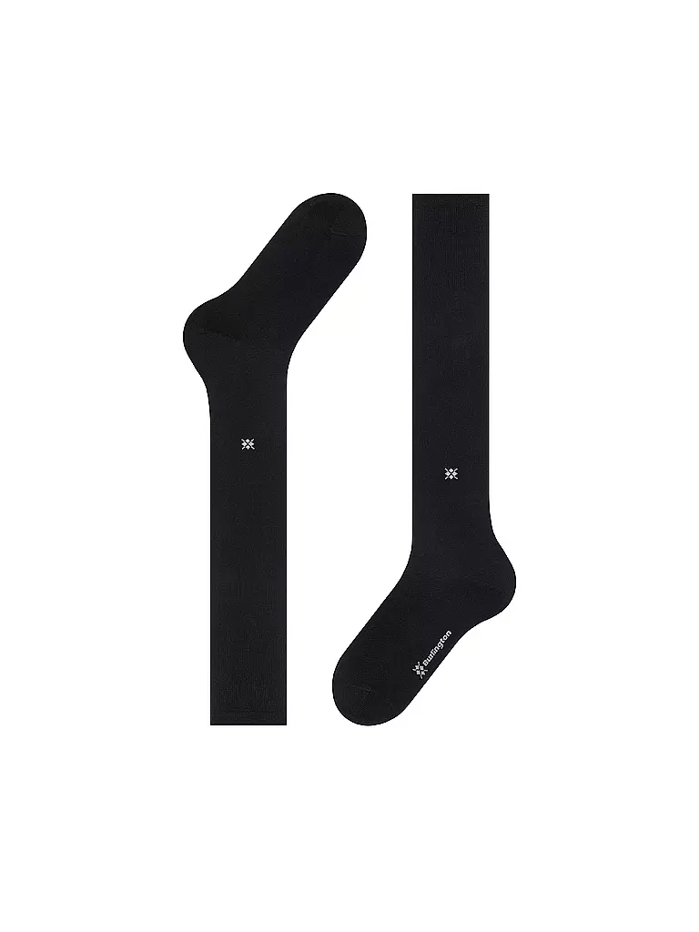 BURLINGTON | Calze da uomo DUBLIN 40-46 nere | 