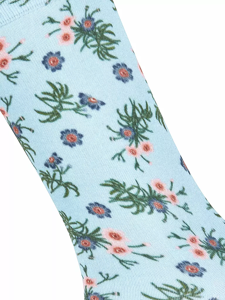 BURLINGTON | Calze FLORAL ROMANCE 36-41 azzurro | 