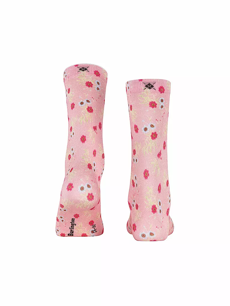 BURLINGTON | Calze FLORAL ROMANCE 36-41 rosa cipria | 
