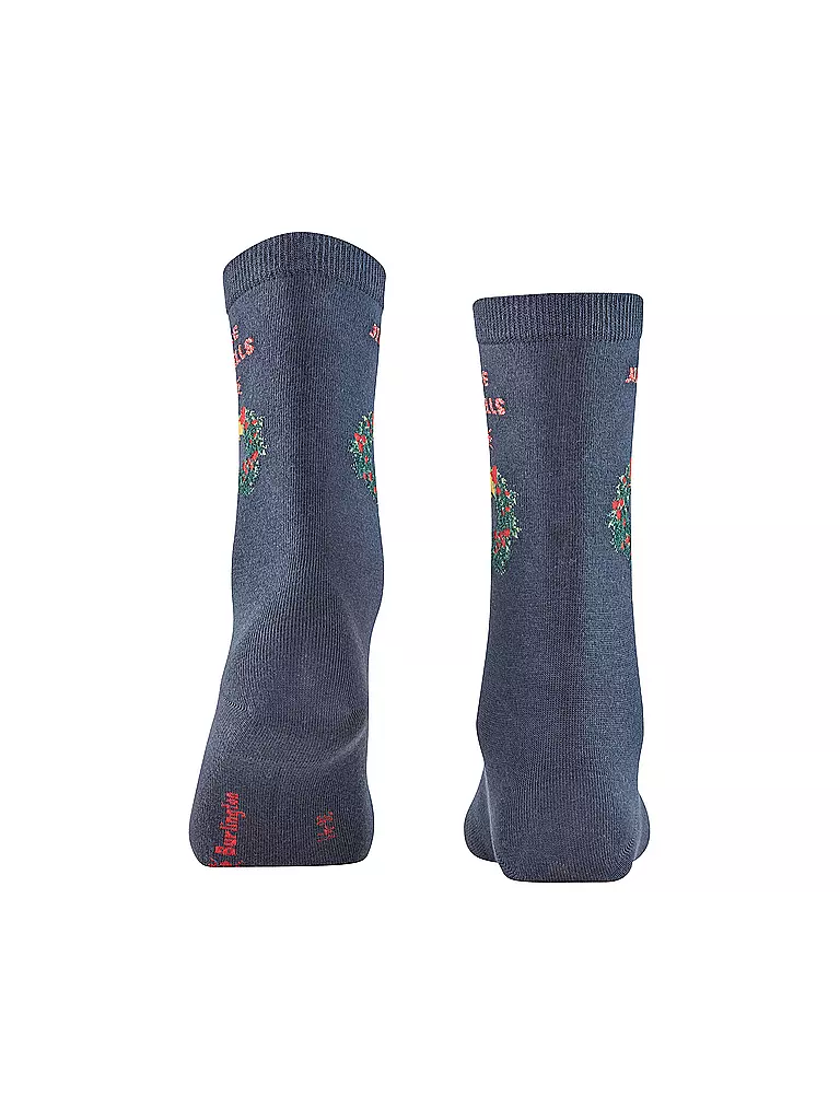 BURLINGTON | Calze JINGLE BELLS 36-41 marine |