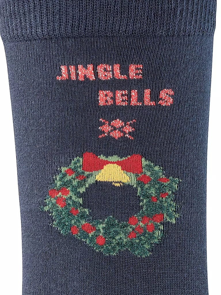 BURLINGTON | Calze JINGLE BELLS 36-41 marine |