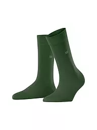BURLINGTON | Calze da donna BLOOMSBURY 36-41 caramello | Verde scuro
