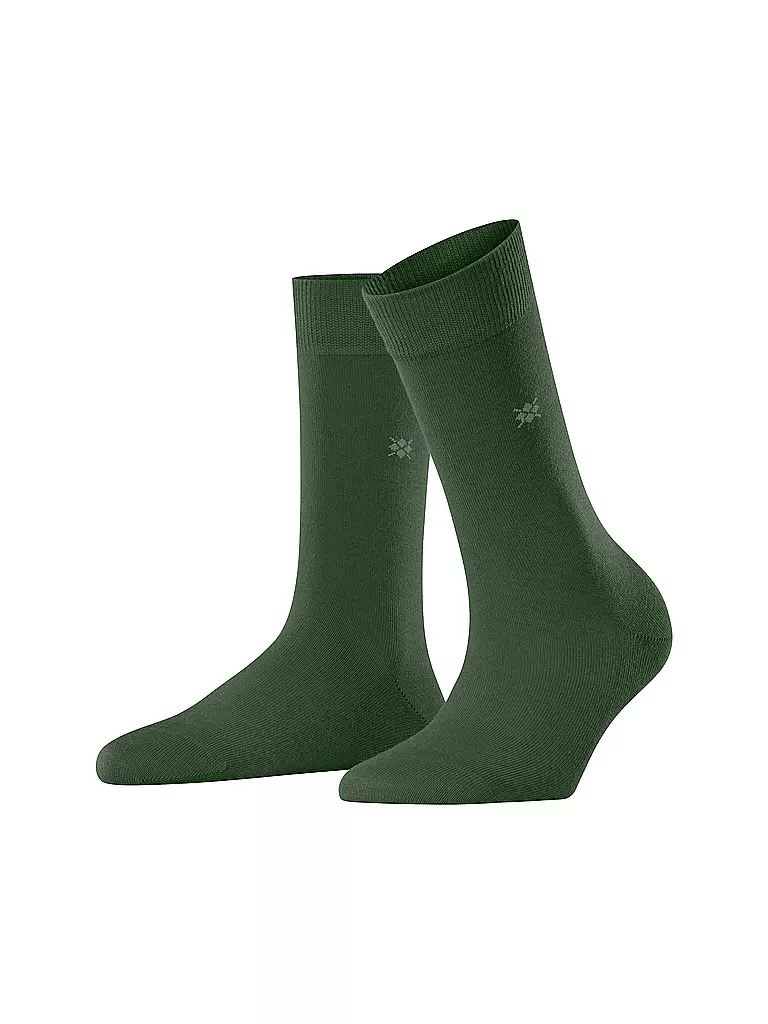 BURLINGTON | Calzini da donna BLOOMSBURY 36-41 asparagus | Verde scuro
