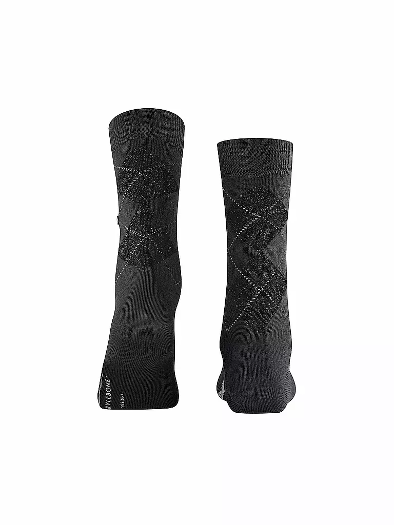 BURLINGTON | Calzini da donna LUREX MARYLEBONE 36-41 nero | 