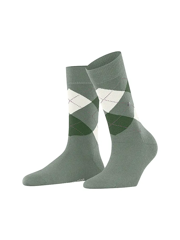 BURLINGTON | Calzini da donna MARYLEBONE 36-41 salvia | Verde chiaro