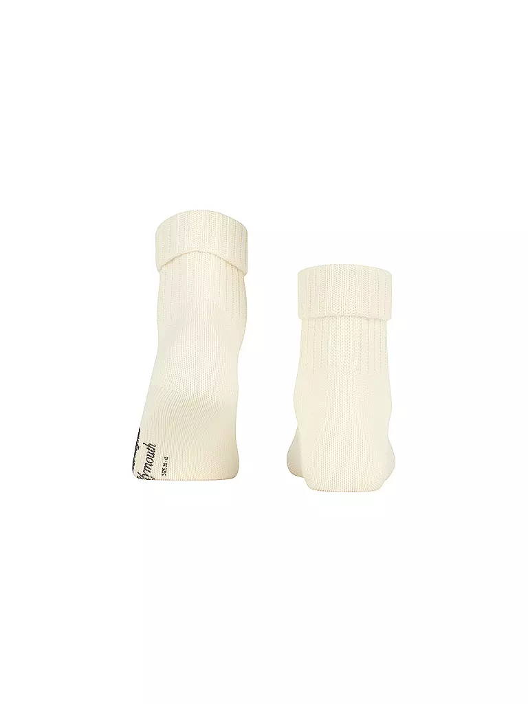 BURLINGTON | Calzini da donna PLYMOUTH 36-41 bianco lana | 