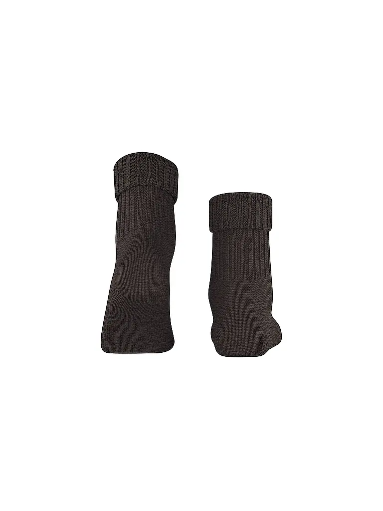 BURLINGTON | Calzini da donna PLYMOUTH 36-41 marrone scuro | Marrone