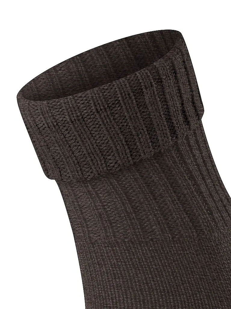 BURLINGTON | Calzini da donna PLYMOUTH 36-41 marrone scuro | Marrone