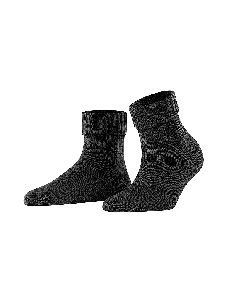 BURLINGTON | Calzini da donna PLYMOUTH 36-41 nero | Nero