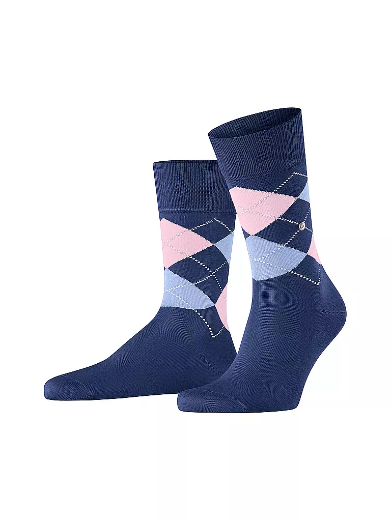 BURLINGTON | Calzini da uomo 40-46 MANCHESTER blu notte | Blu