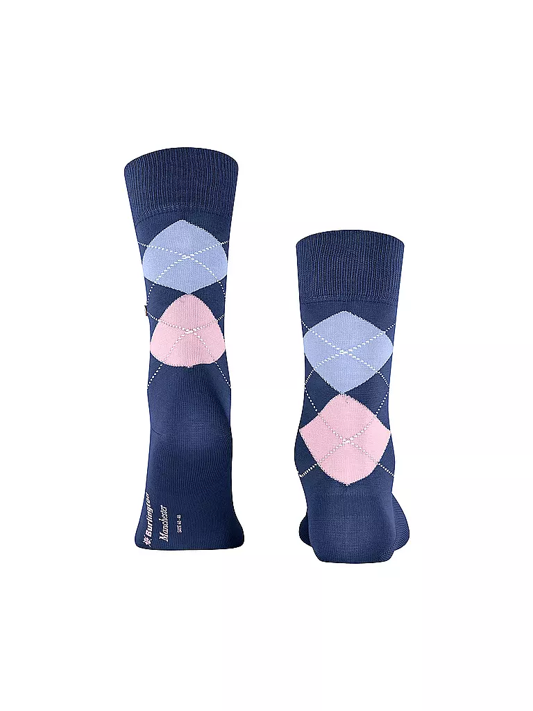 BURLINGTON | Calzini da uomo 40-46 MANCHESTER blu notte |