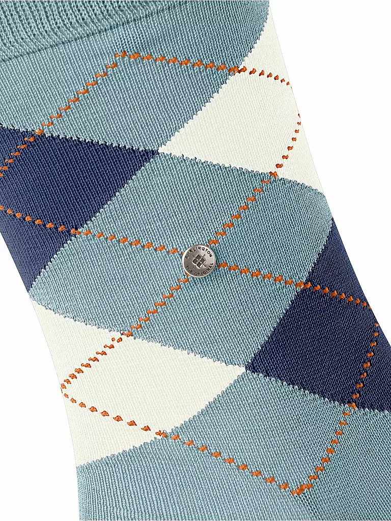BURLINGTON | Calzini da uomo 40-46 MANCHESTER fresco | Blu