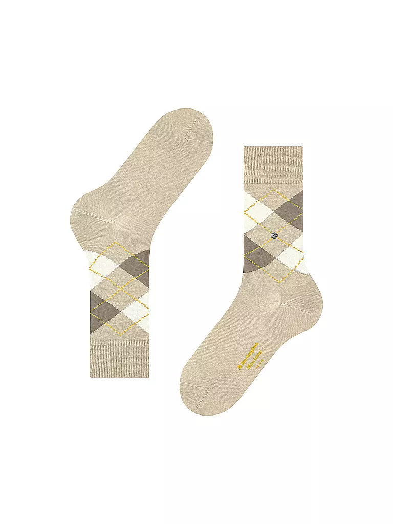 BURLINGTON | Calzini da uomo 40-46 MANCHESTER gravel | Crema