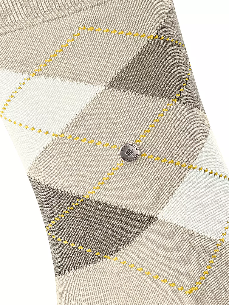 BURLINGTON | Calzini da uomo 40-46 MANCHESTER gravel | Crema
