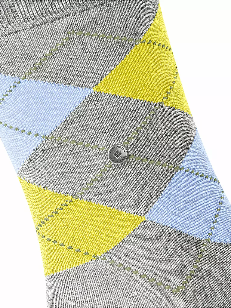 BURLINGTON | Calzini da uomo 40-46 MANCHESTER grigio chiaro mélange | Grigio chiaro