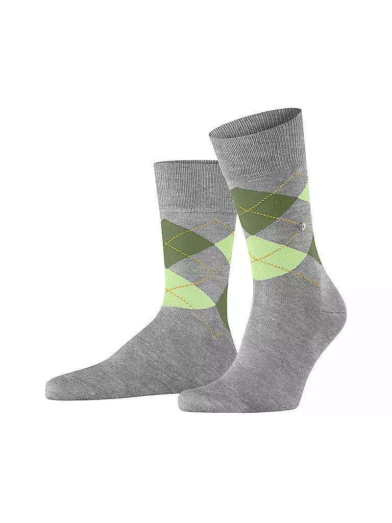 BURLINGTON | Calzini da uomo 40-46 MANCHESTER grigio chiaro | Grigio chiaro
