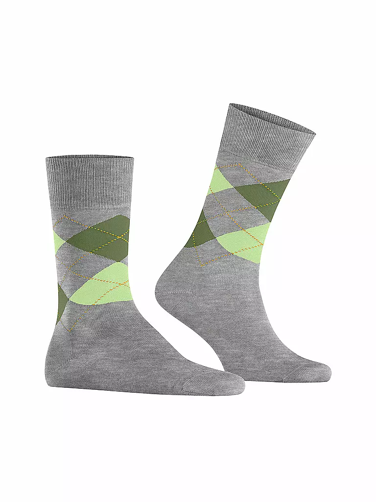 BURLINGTON | Calzini da uomo 40-46 MANCHESTER grigio chiaro | Grigio chiaro