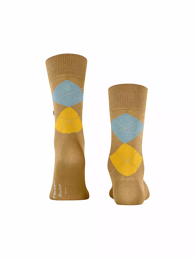 BURLINGTON | Calzini da uomo 40-46 MANCHESTER mustard |