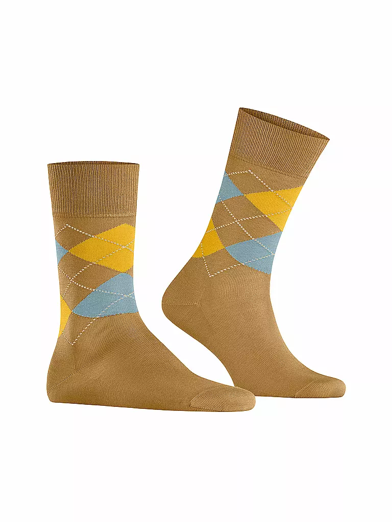 BURLINGTON | Calzini da uomo 40-46 MANCHESTER mustard |