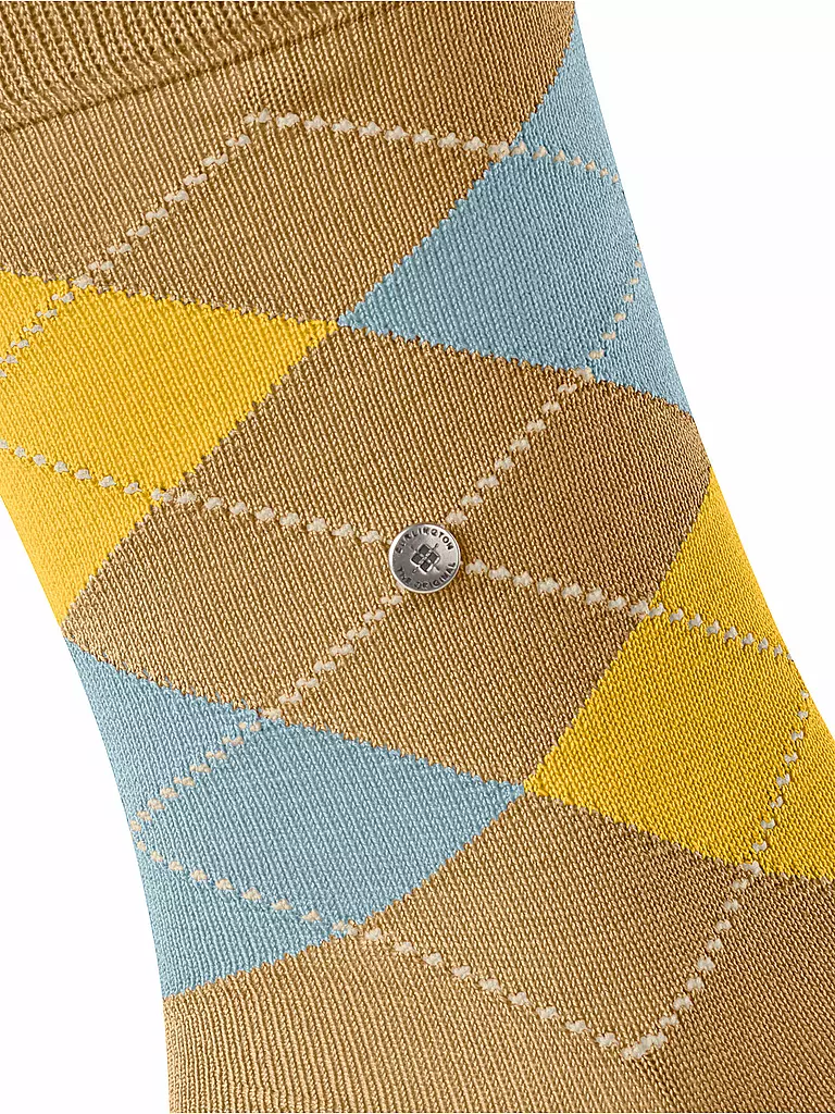 BURLINGTON | Calzini da uomo 40-46 MANCHESTER mustard |