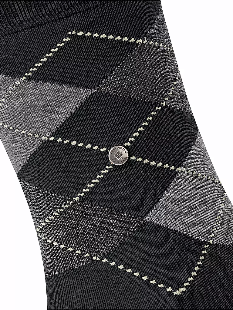 BURLINGTON | Calzini da uomo 40-46 MANCHESTER neri | Nero