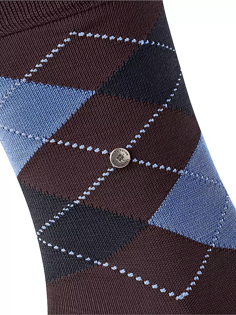 BURLINGTON | Calzini da uomo 40-46 MANCHESTER tangerine bluestone | Bacca