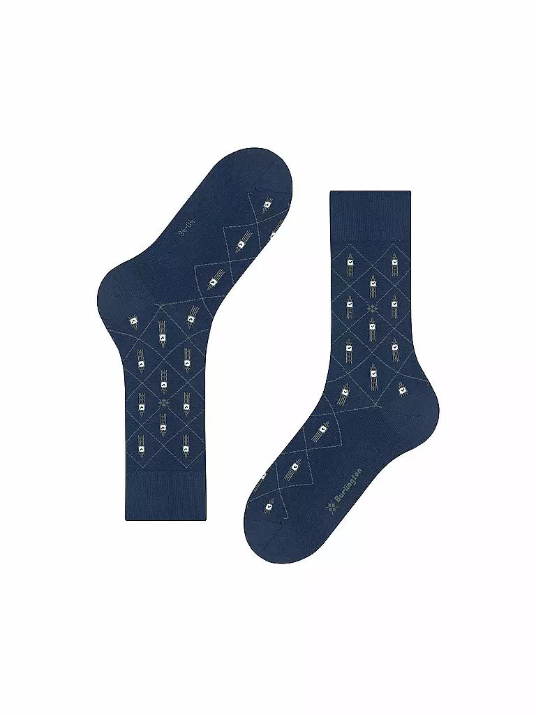 BURLINGTON | Calzini da uomo BIG BEN 40-46 blu royal | 