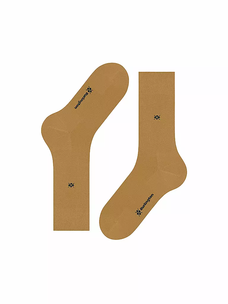 BURLINGTON | Calzini da uomo DUBLIN SO 40-46  senape | Cammello