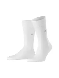 BURLINGTON | Calzini da uomo DUBLIN SO 40-46 blu notte | Bianco