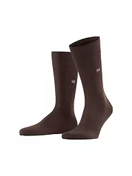 BURLINGTON | Calzini da uomo DUBLIN SO 40-46 blu notte | Marrone